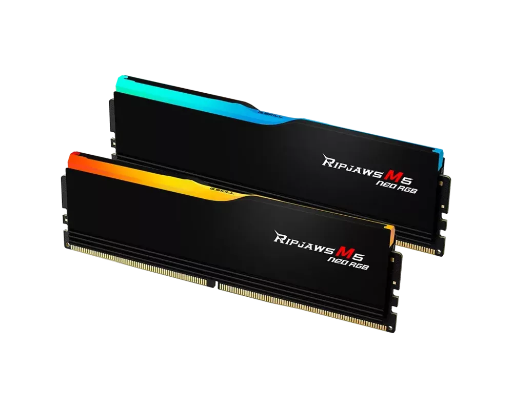 Памет G.SKILL Ripjaws M5 Neo RGB 48GB (2x24GB) DDR5-6000 CL30 - AMD EXPO 2