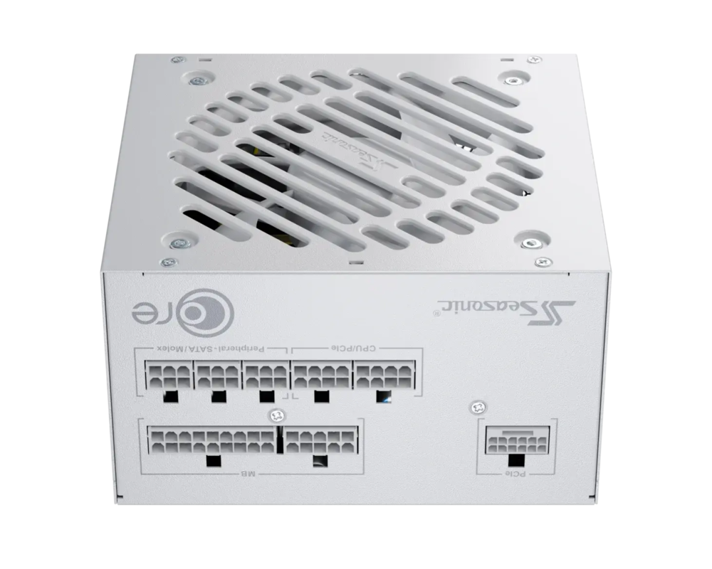 Захранване Seasonic CORE GX White 650W 80+ Gold, Fully Modular, ATX 3.1, PCIe 5.1 6