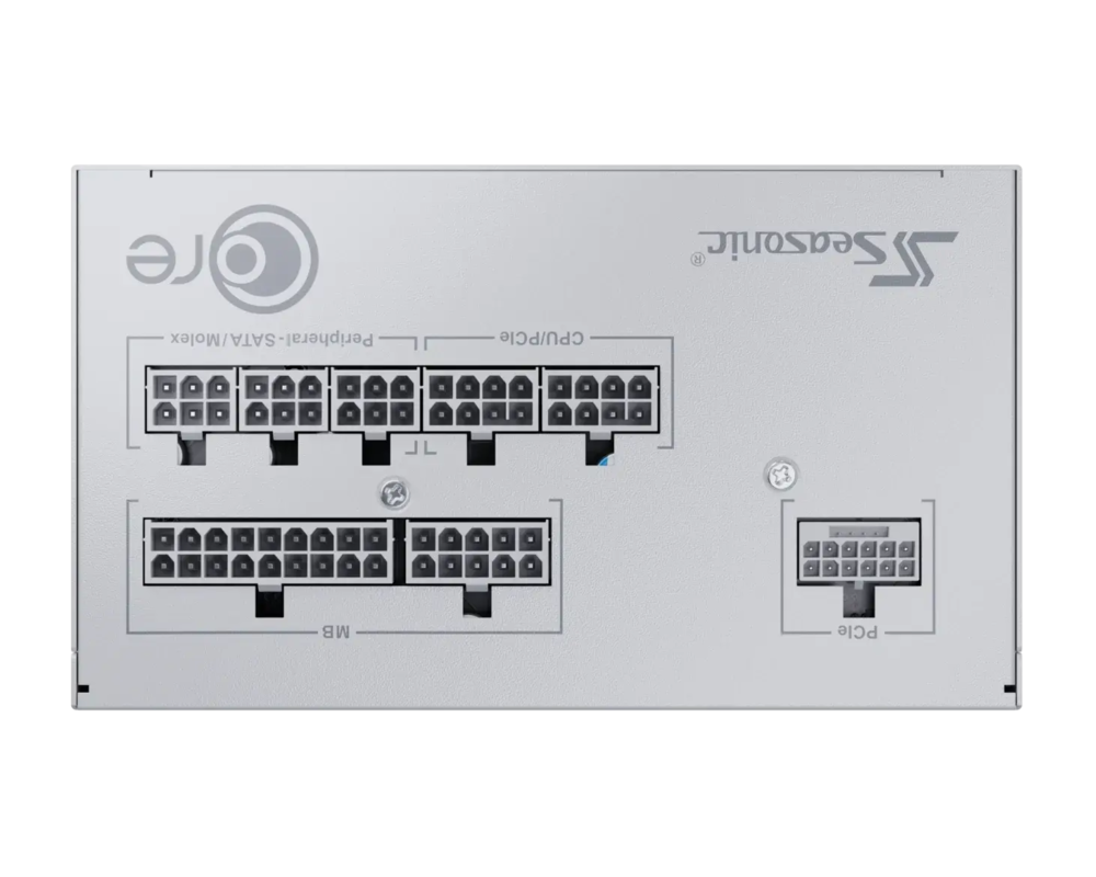 Захранване Seasonic CORE GX White 650W 80+ Gold, Fully Modular, ATX 3.1, PCIe 5.1 8