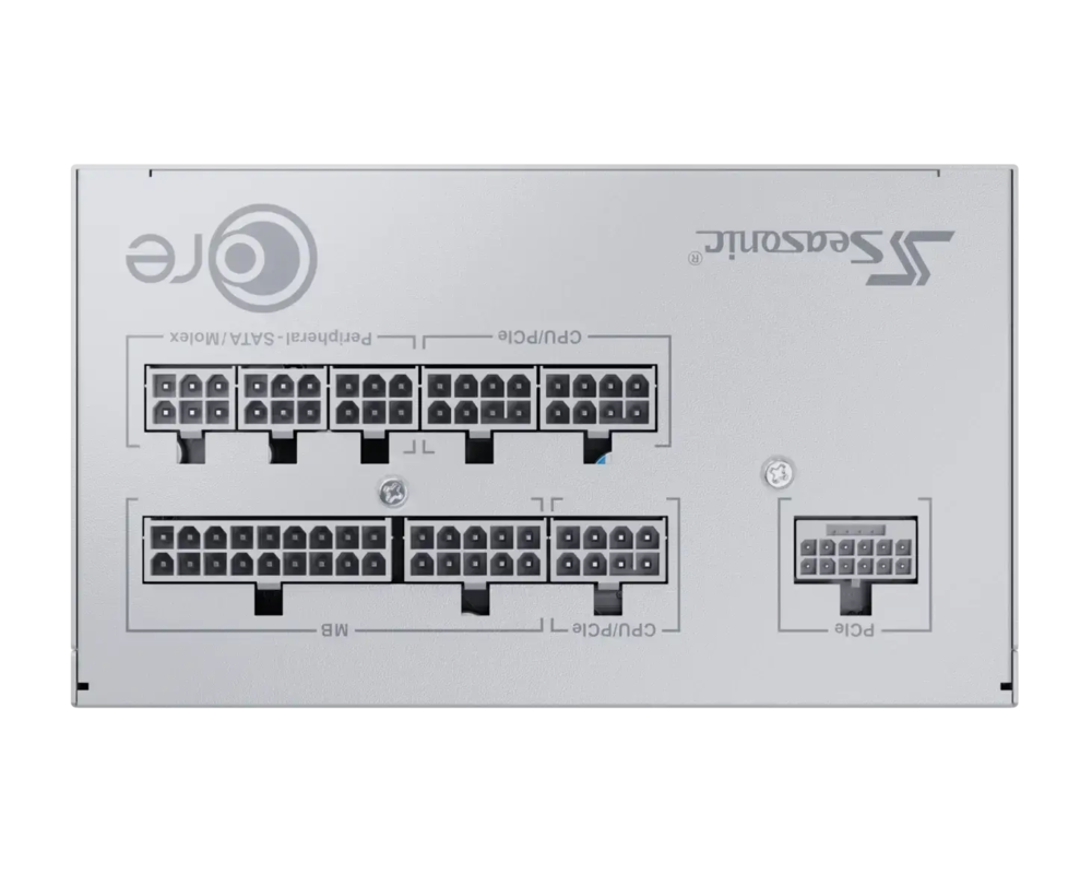 Захранване Seasonic CORE GX White 850W 80+ Gold, Fully Modular, ATX 3.1, PCIe 5.1 7