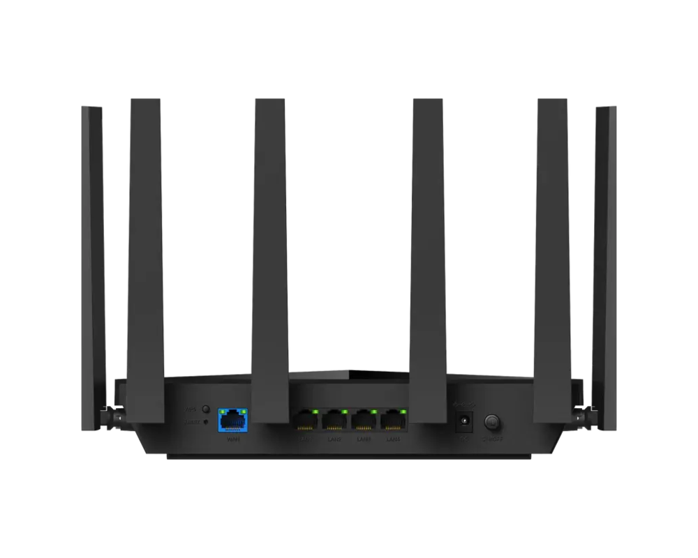 Рутер Cudy BE6500 двубандов Wi-Fi 7, 1x2.5Gbps WAN порт,4x10/100/1000, 6x5dBi антени 2