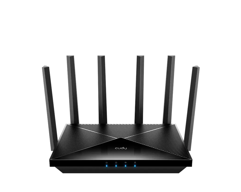 Рутер Cudy BE6500 двубандов Wi-Fi 7, 1x2.5Gbps WAN порт,4x10/100/1000, 6x5dBi антени