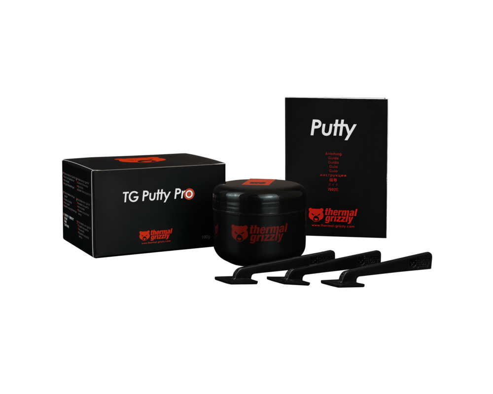 Термо паста Термопроводяща паста Thermal Grizzly Putty Pro - 100g 7