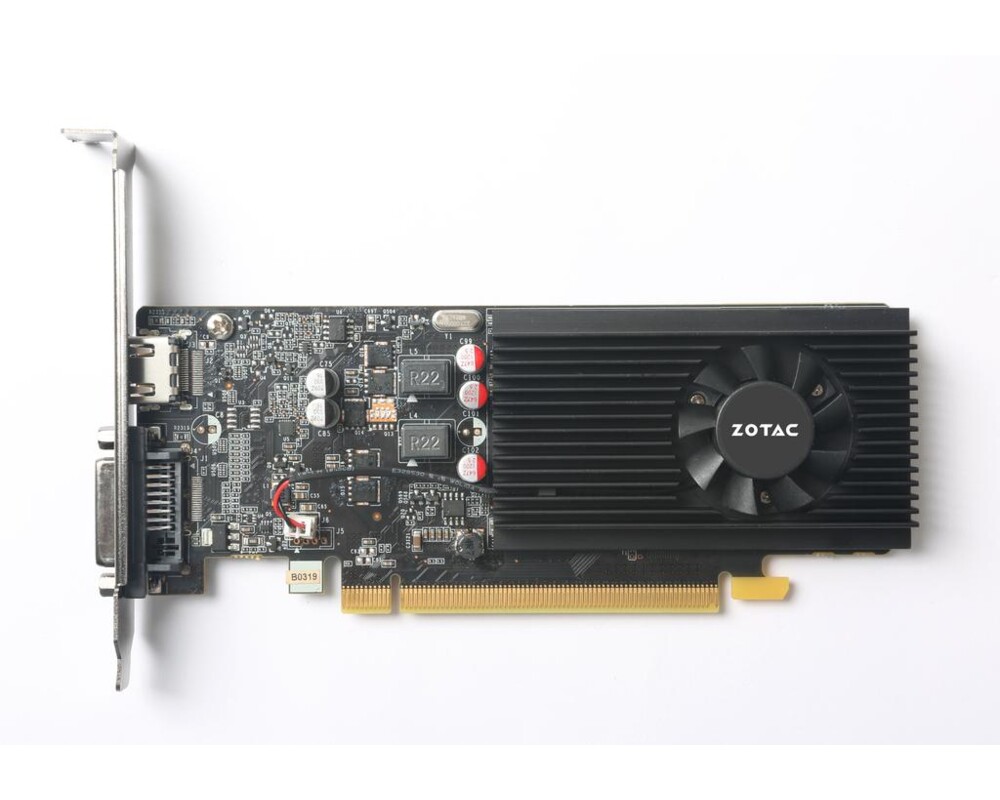 Видеокарта ZOTAC GeForce GT 1030 2GB GDDR5 Low Profile 7