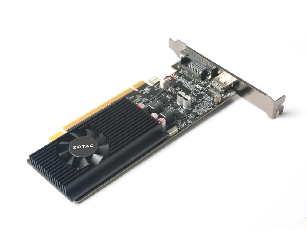 Видеокарта ZOTAC GeForce GT 1030 2GB GDDR5 Low Profile 8