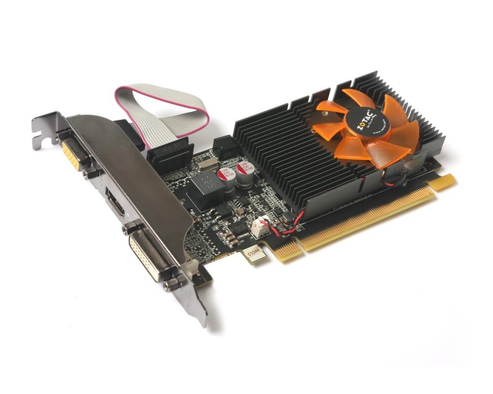 Видеокарта ZOTAC GeForce GT 1030 2GB GDDR5 Low Profile 3