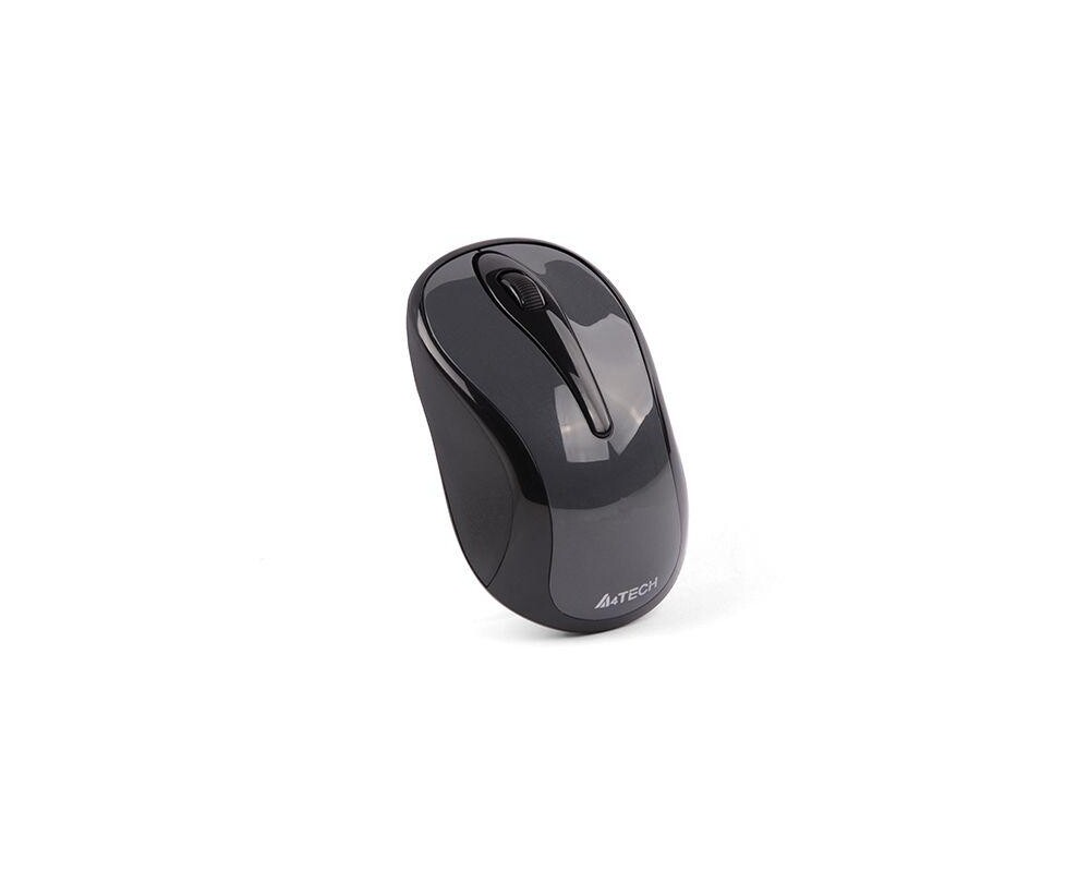 Мишка Безжична мишка A4Tech G3-280NS, 2.4G Hz, USB, Безшумна, Сив 3