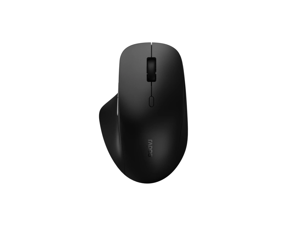 Мишка RAPOO M50 Plus silent Безжична безшумна оптична мишка, черна, 2.4Ghz