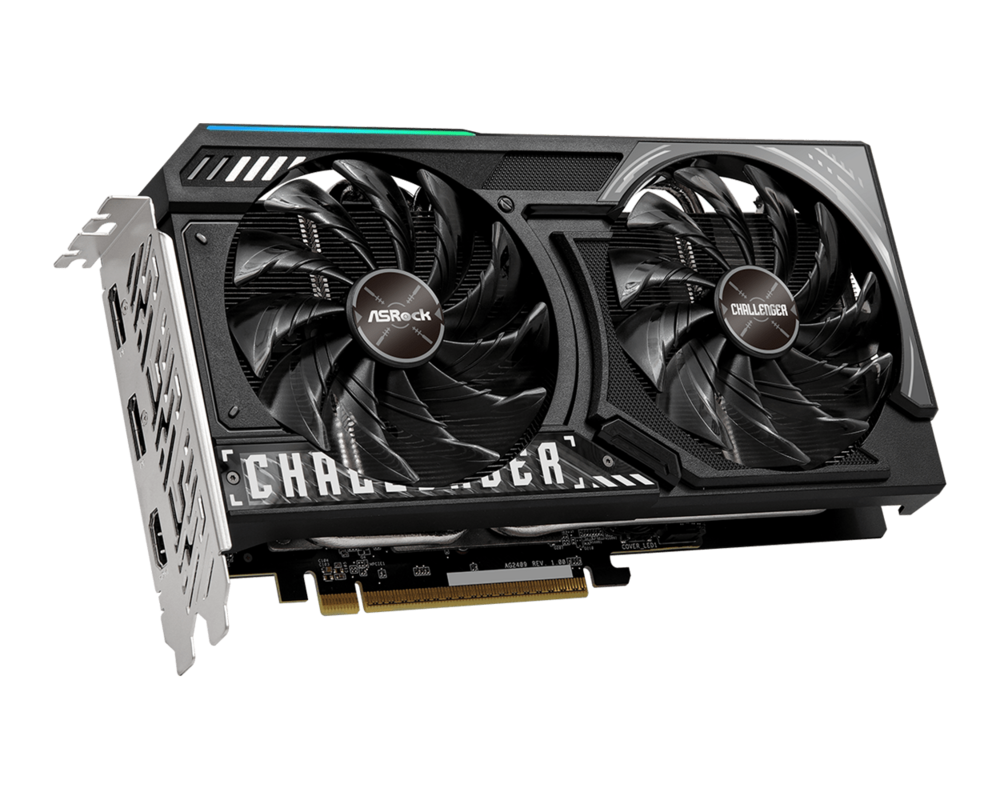 Видеокарта ASROCK AMD Radeon RX 9060 XT Challenger 8GB OC GDDR6 5