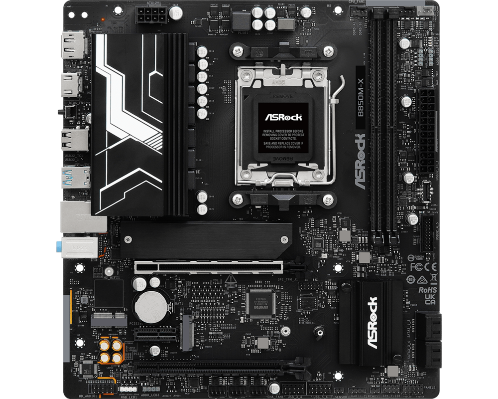 Дънна платка ASROCK B850M-X R2.0 9