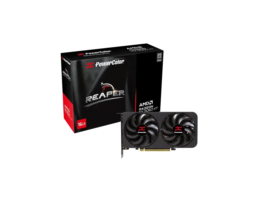 Видеокарта PowerColor Radeon RX 9060 XT Reaper 16GB GDDR6 6