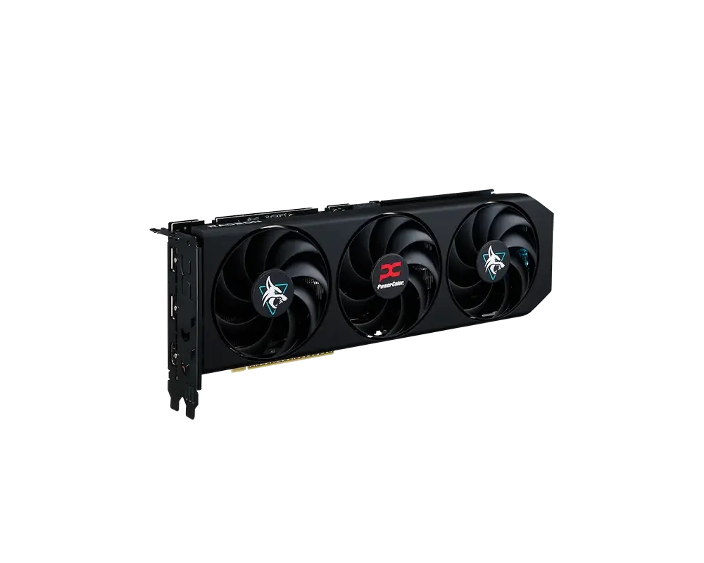 Видеокарта PowerColor RADEON RX 9060 XT Hellhound OC 8GB GDDR6 2