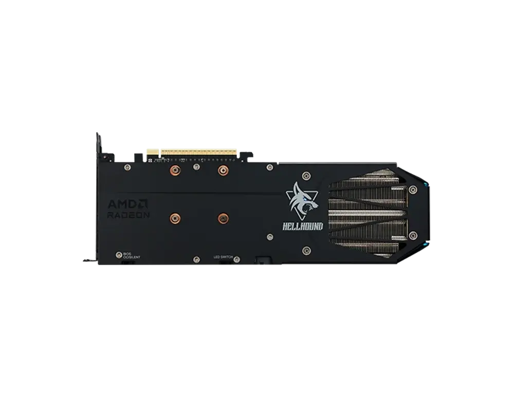 Видеокарта PowerColor RADEON RX 9060 XT Hellhound OC 8GB GDDR6 4