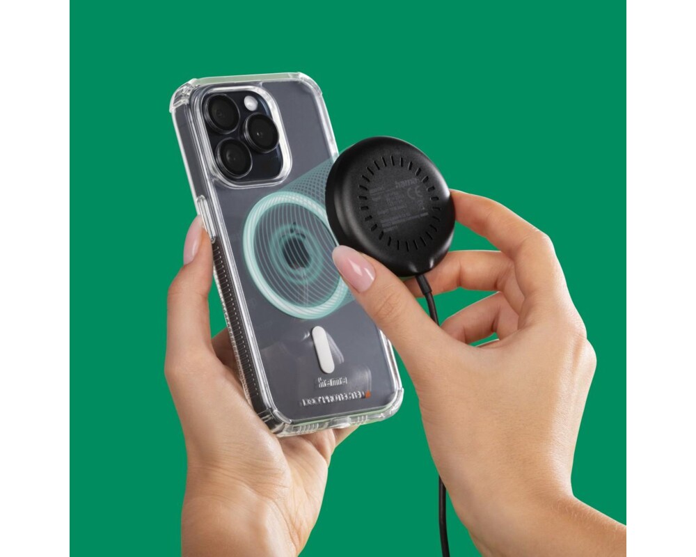 Зарядно HAMA Безжично  Qi2, 15 W, черно, за Apple 22