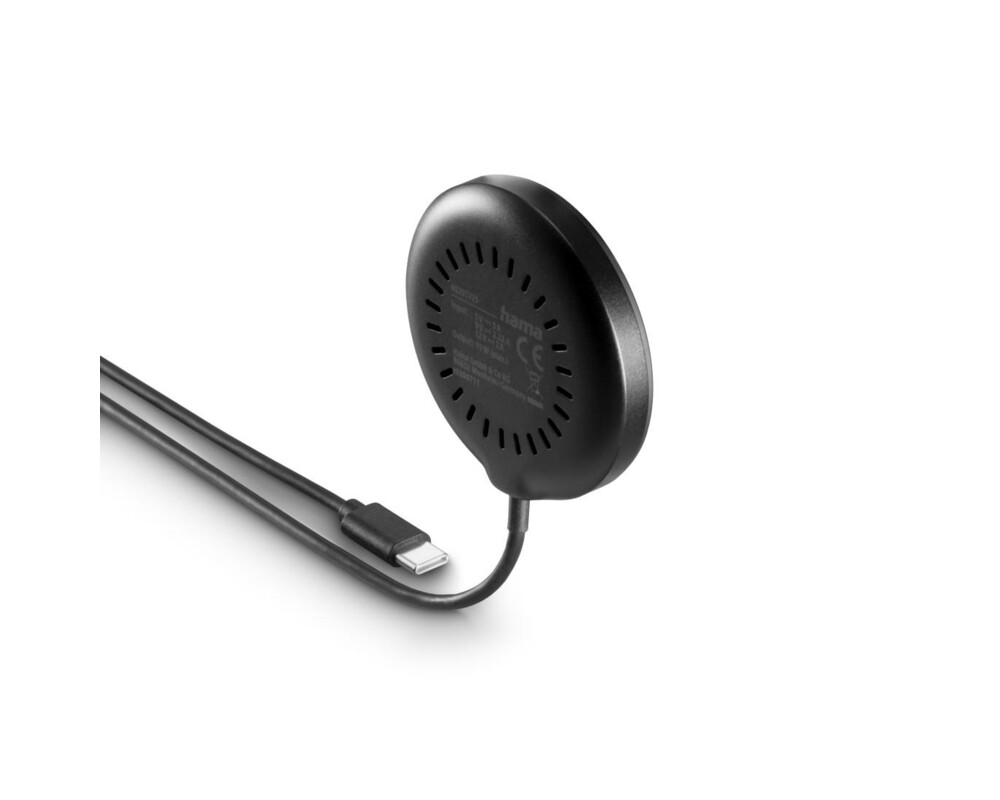 Зарядно HAMA Безжично  Qi2, 15 W, черно, за Apple 3