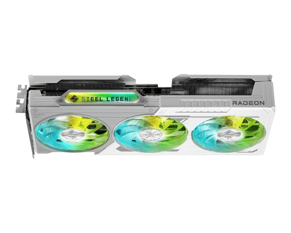 Видеокарта ASRock RADEON RX 9060 XT Steel Legend 16GB OC GDDR6 4
