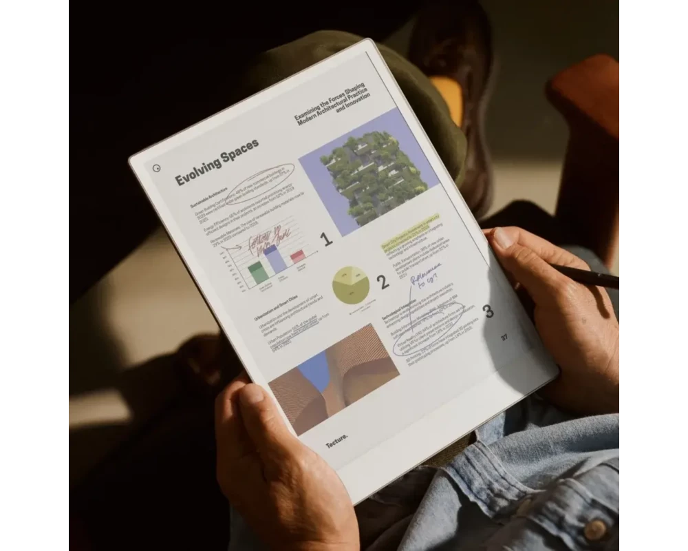 Електронна книга Таблет ReMarkable Paper Pro Tablet, E-ink, цветен 4