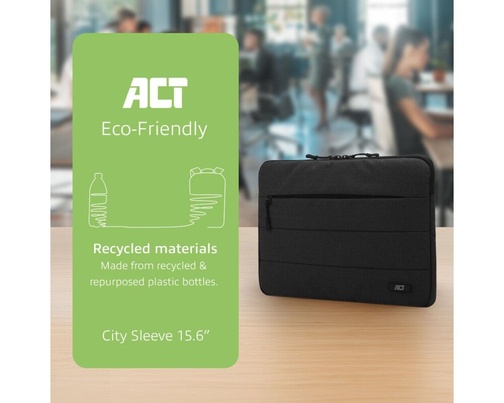 Чанта ACT Калъф за лаптоп City 15.6" 2