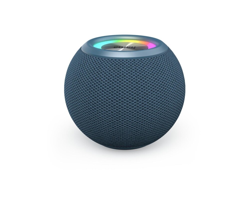 Тонколони HAMA Блутут колонка "Ball Shape Speaker", 5 светлинни режима, 5W, синя 4