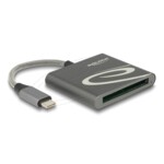 <span>Четец за карти</span> Четец Delock външен Card Reader for CFast 2.0 type I / II, USB Type-C <span class='catalog-num-in-name'>DELOCK-91745</span> - 