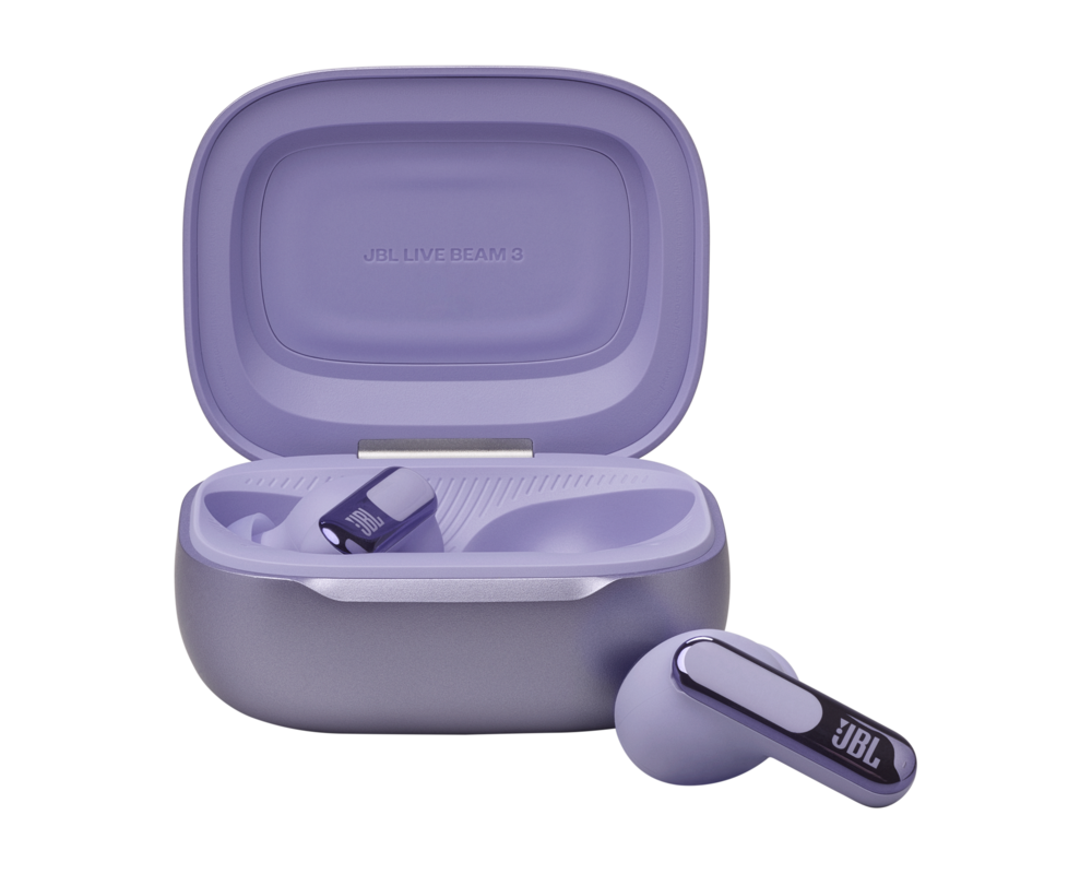 Слушалки Блутут слушалки-тапи JBL Live Beam 3 - Лилав 6