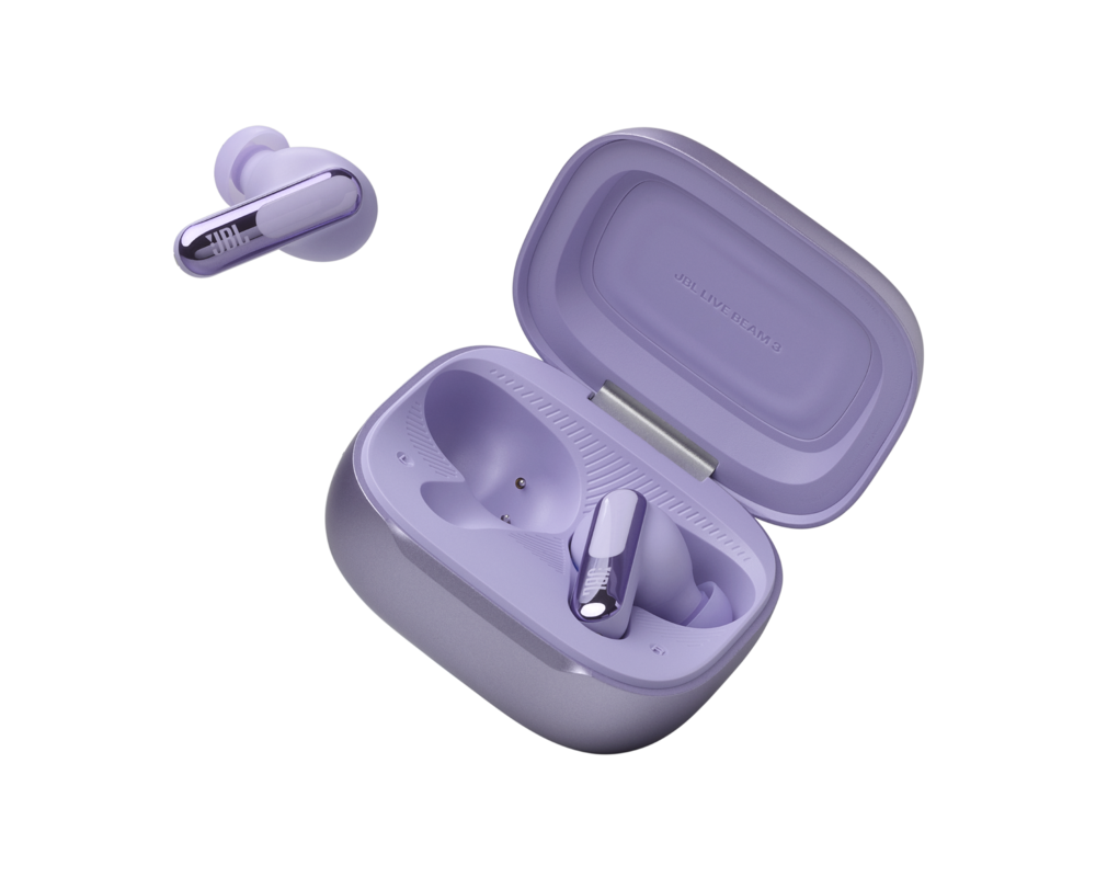 Слушалки Блутут слушалки-тапи JBL Live Beam 3 - Лилав 7