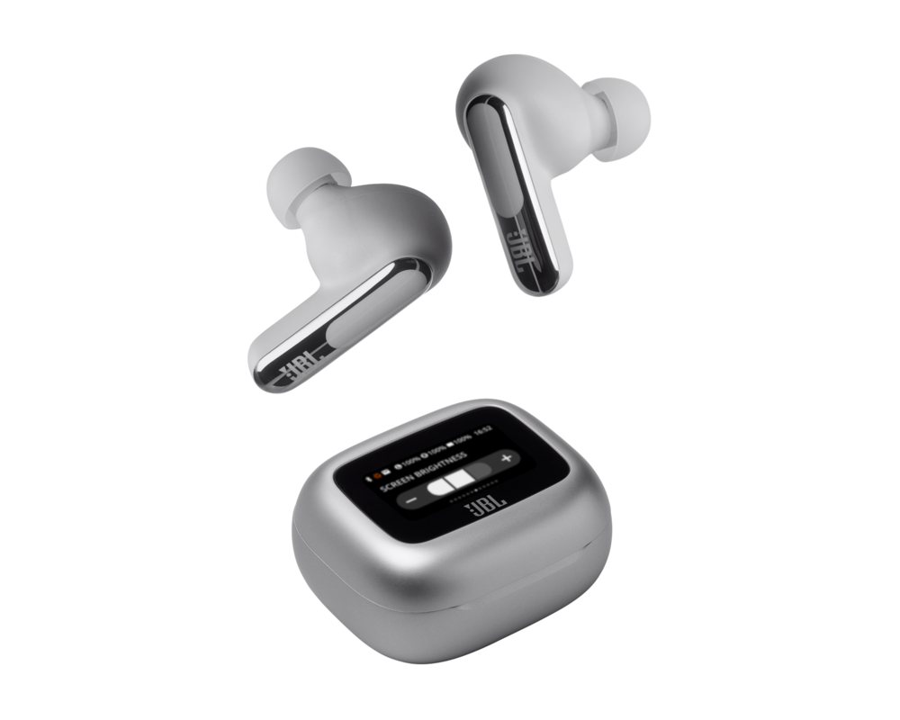 Слушалки Блутут слушалки-тапи JBL Live Beam 3 - Сребрист 7