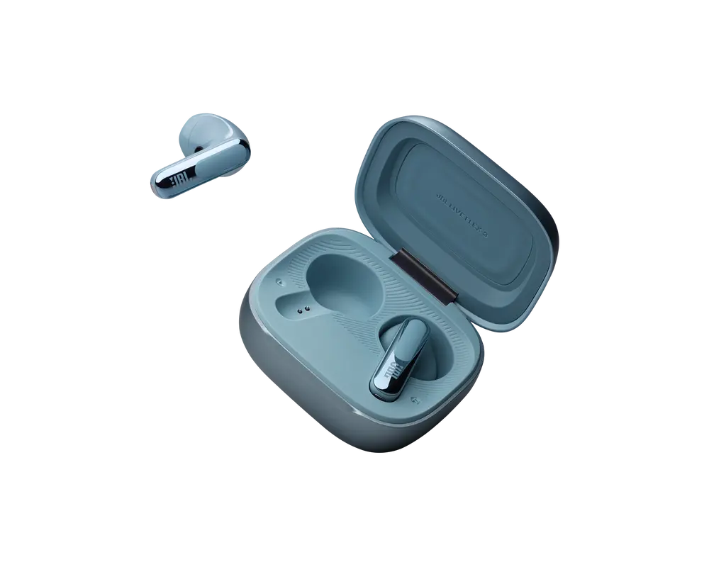 Слушалки Блутут слушалки-тапи JBL Live Flex 3 - Син 5