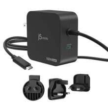  j5create JUP25102V  220V-  GaN 102W  USB-C 2порта- за лаптопи, таблети, телефони 833384 J5-JUP25102V на топ цена - PIC.bg