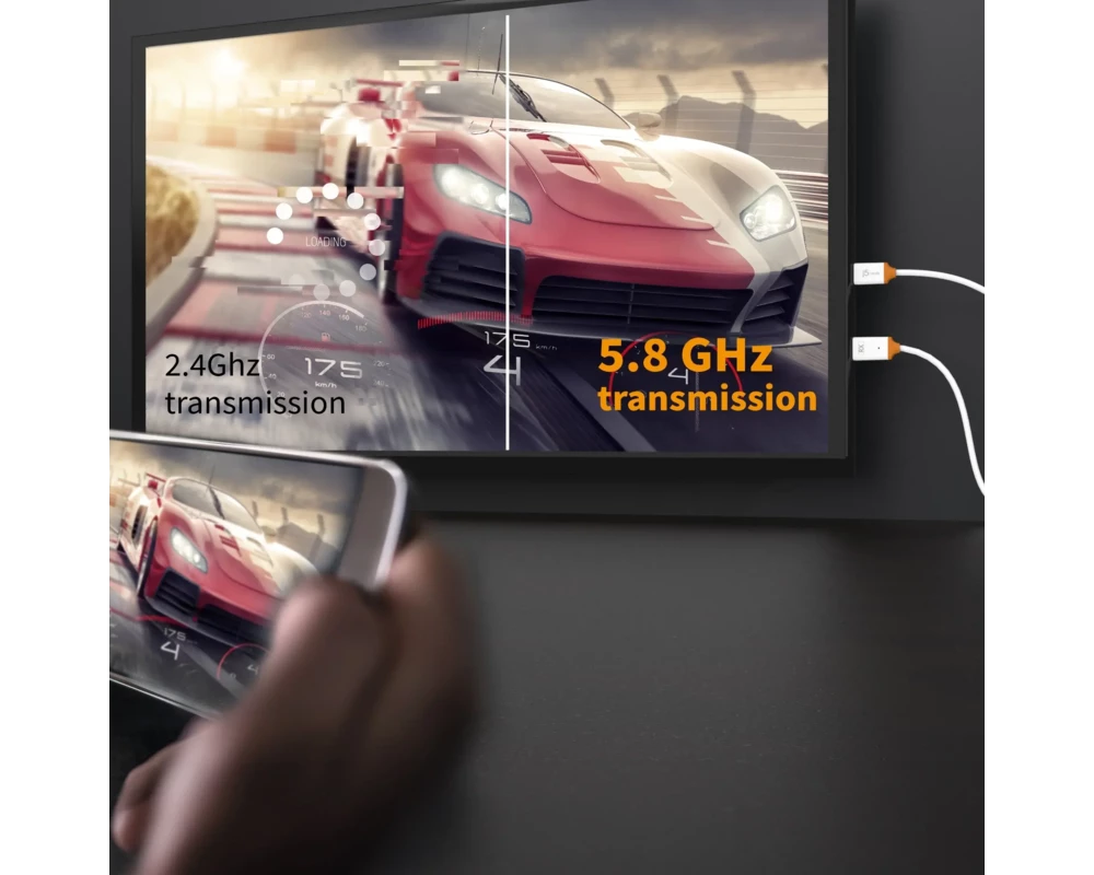 Мултимедиен плеър j5 create JVAW61  Screencast FHD  USB-C Wireless Extender 5