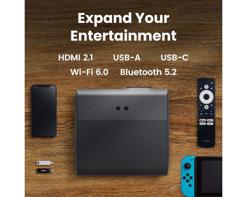 Проектор  за домашно кино BenQ GP520 - 4K UHD(3840x2160) 2600 ANSI Lumens 9