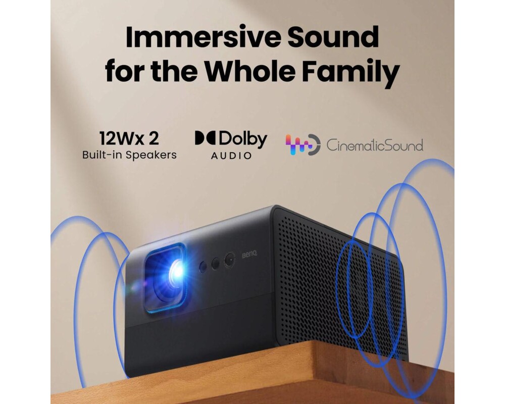 Проектор  за домашно кино BenQ GP520 - 4K UHD(3840x2160) 2600 ANSI Lumens 10