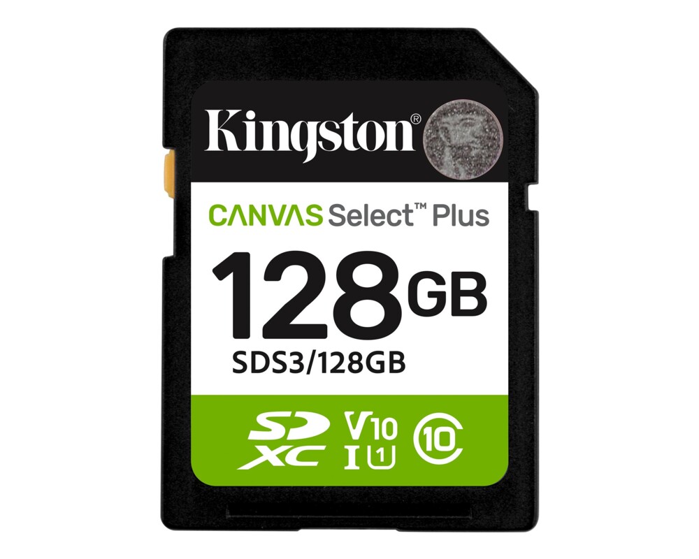 Флаш карта KINGSTON 128GB SDXC Canvas Select Plus Gen3 150MB 4