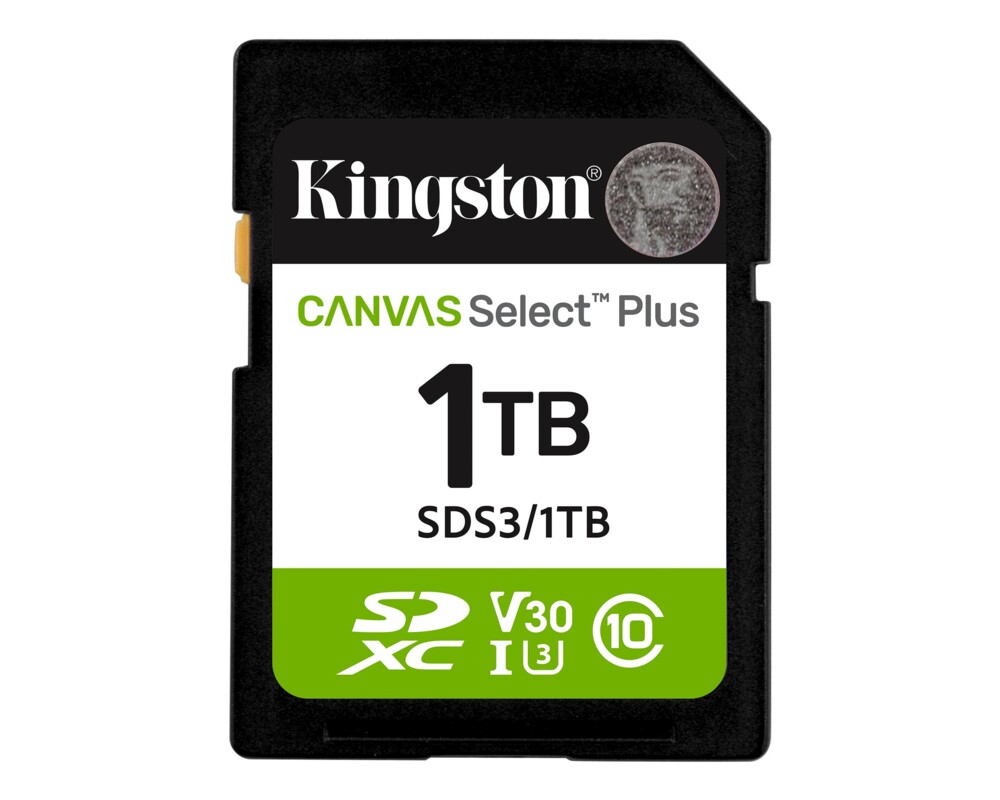Флаш карта KINGSTON 1TB SDXC Canvas Select Plus Gen3 150MB 2
