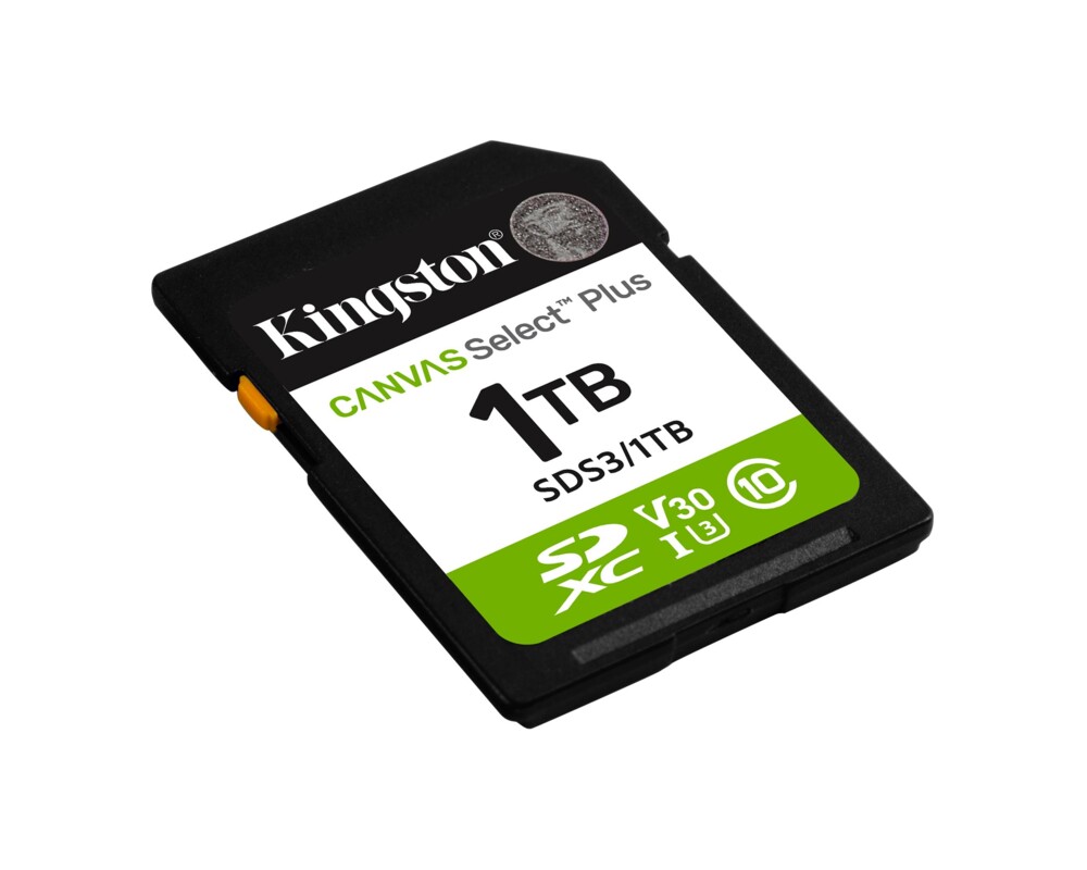 Флаш карта KINGSTON 1TB SDXC Canvas Select Plus Gen3 150MB 3