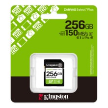  KINGSTON 256GB SDXC Canvas Select Plus Gen3 150MB 833472 SDS3/256GB на топ цена - PIC.bg