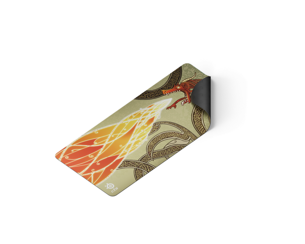 Пад за мишка Геймърски SteelSeries QcK CS2 Dragon Lore Edition - XXL 3