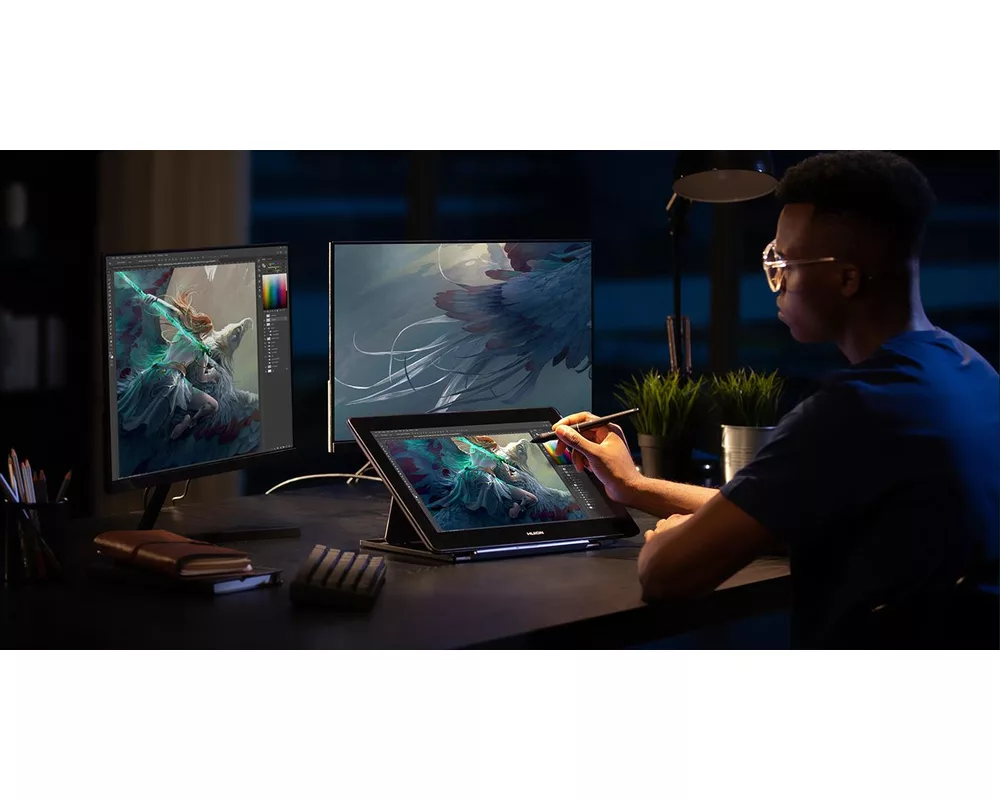 Графичен таблет HUION /Хюйън/ Графичен дисплей таблет Kamvas Pro 16 4K GT1562 6