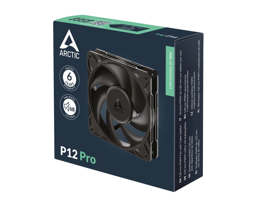 Вентилатор Arctic 120mm P12 Pro - 400-3000rpm 16