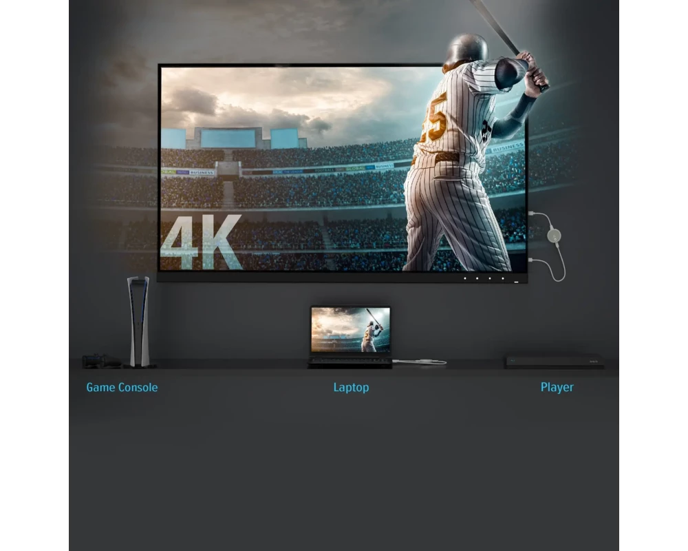 Мултимедиен плеър j5 create 4K JVAW575 - безжичен HDMI удължител 5