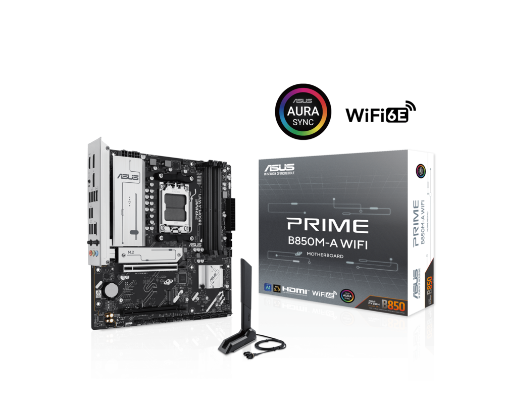 Дънна платка ASUS PRIME B850M-A WIFI 12
