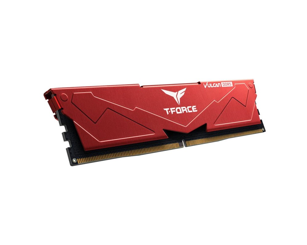 Памет 32GB (2x16GB) 6000MHz DDR5  Team Group T-Force Vulcan Red CL30 2