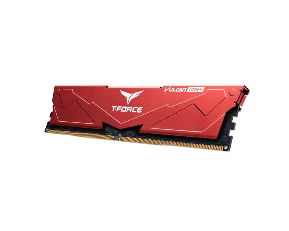 Памет 32GB (2x16GB) 6000MHz DDR5  Team Group T-Force Vulcan Red CL30 3
