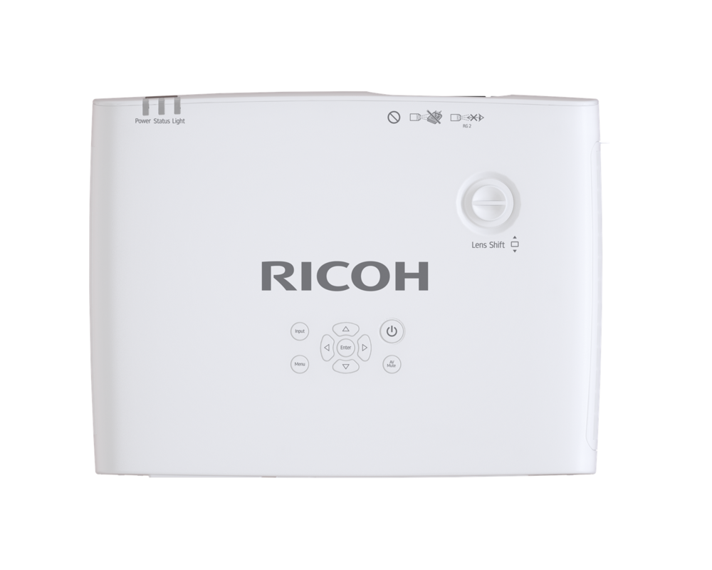 Проектор Късофокусен лазeрен 3CLD  RICOH WUL5A40ST,55-150" WXGA 1920x1200, 4500 Lumens,от 51 см 2