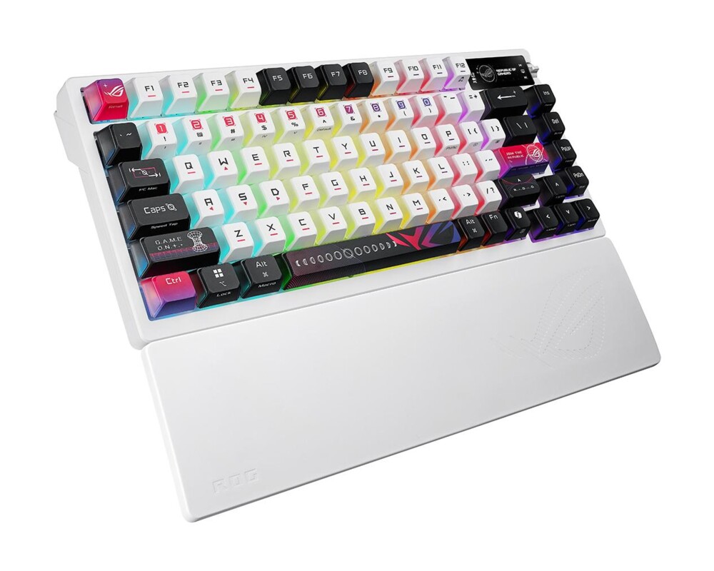 Клавиатура Геймърска безжична Клавиатура ASUS ROG Azoth X - White 5