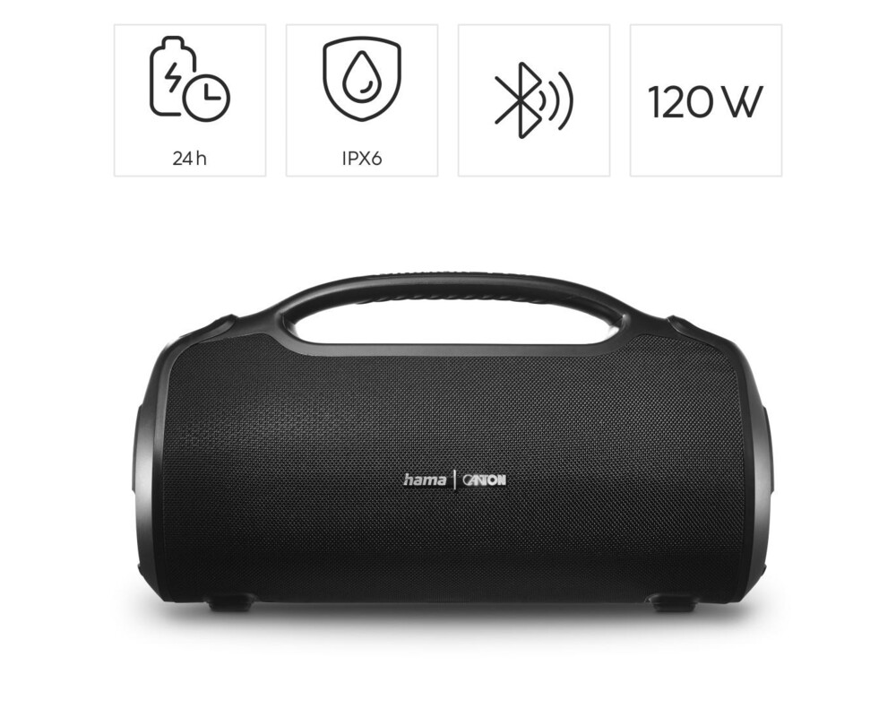 Тонколони HAMA Canton Блутут колона "UltiMate Pro", водоустойчив IPX6, 120W, черен 19