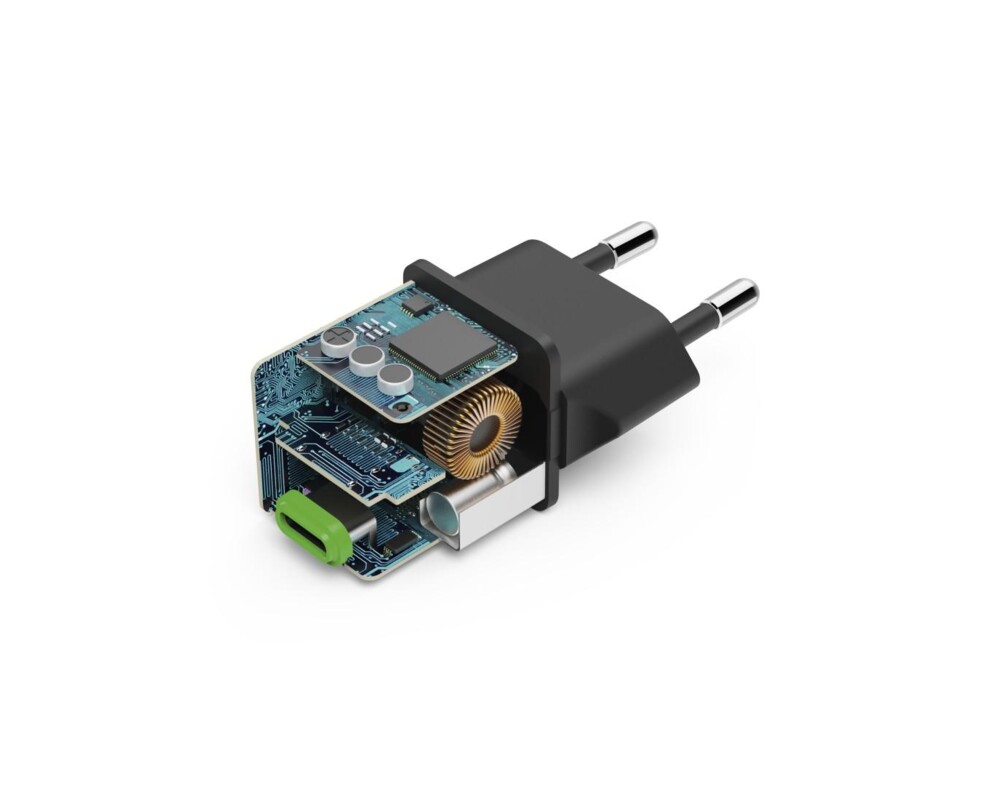 Зарядно HAMA Бързо мини  220V, USB-C, PD/Qualcomm, 25 W, черен 13