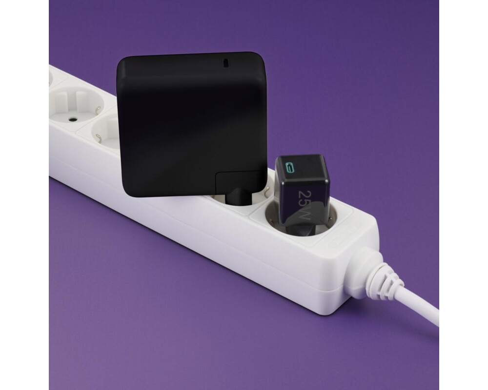 Зарядно HAMA Бързо мини  220V, USB-C, PD/Qualcomm, 25 W, черен 17