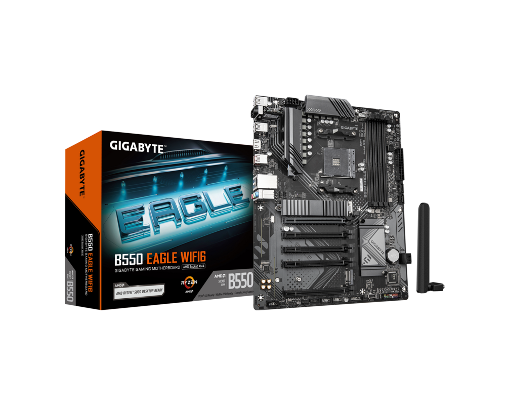 Дънна платка GIGABYTE B550 EAGLE WIFI 6 AM4 4