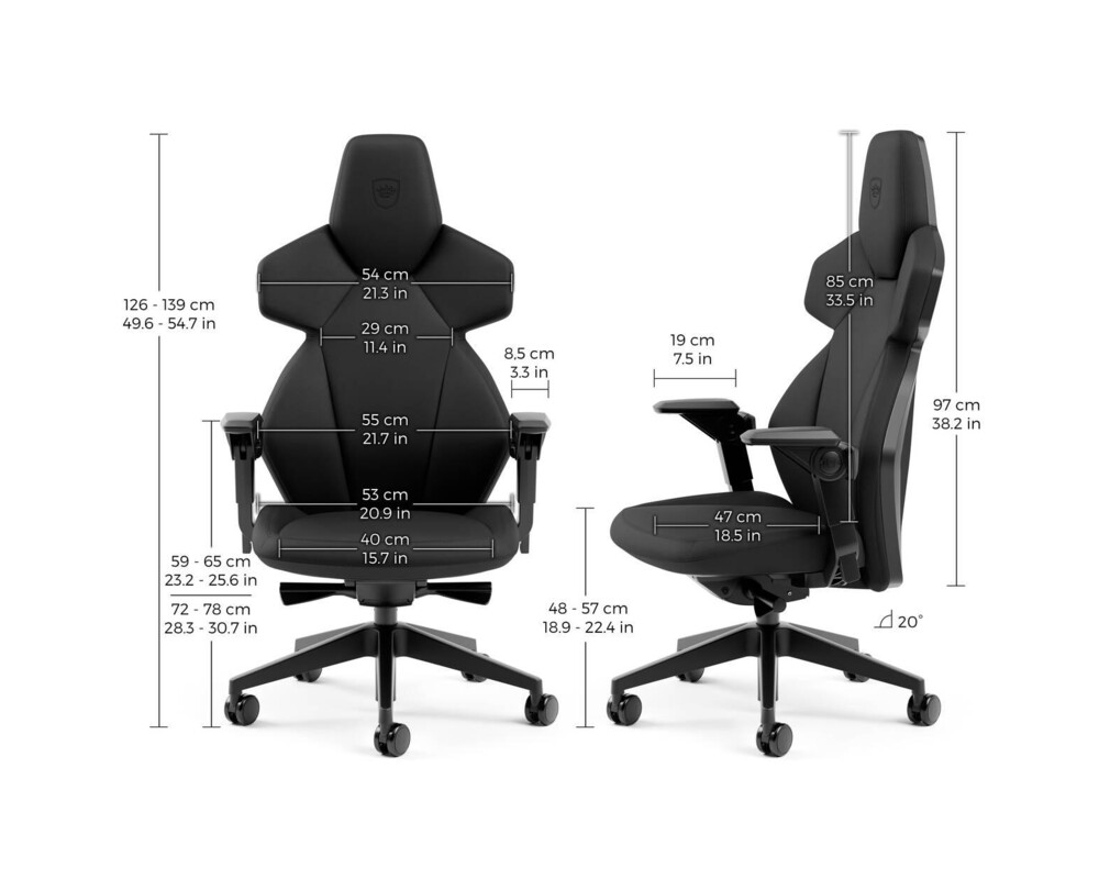 Геймърски стол noblechairs DAWN - Black Edition 10